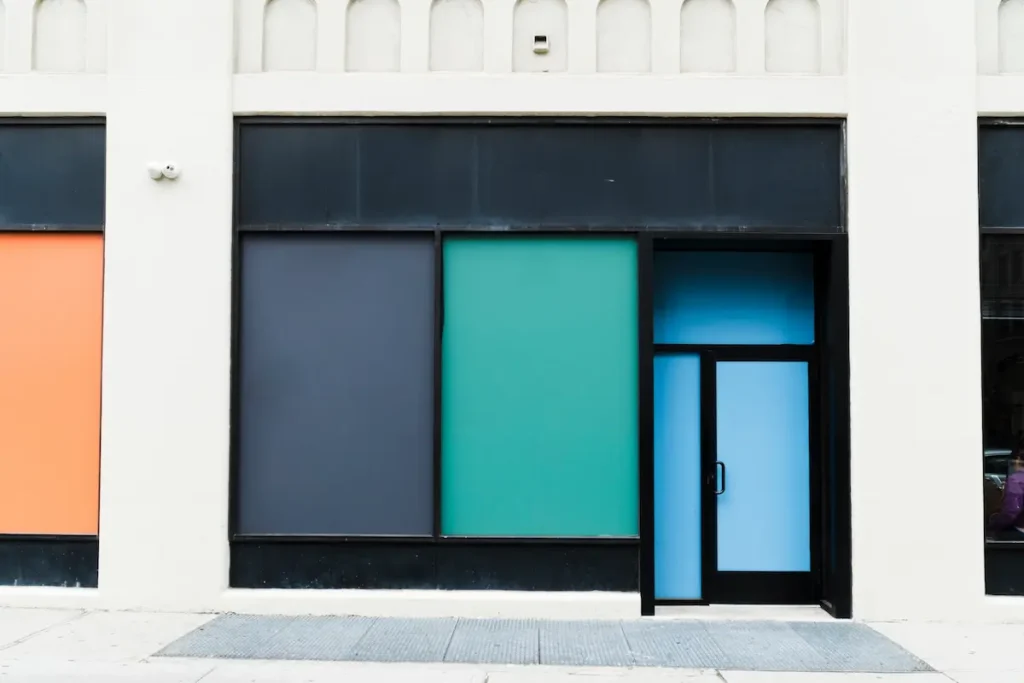 agencer vitrine magasin